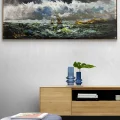 The Wild Waves of the Sea Oil Painting