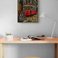 The Colorful History of the Taksim Tram Oil Painting