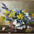A Spring Dream in the Basket Oil Painting
