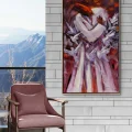 The Whirling Dervish and the Butterfly Oil Painting