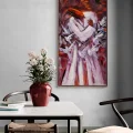 The Whirling Dervish and the Butterfly Oil Painting