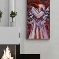 The Whirling Dervish and the Butterfly Oil Painting