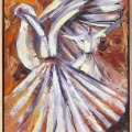 The Whirling Dervish and the Dove Oil Painting