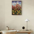 Kır Çiçeklerinin Şarkısı Yağlı Boya Tablosu