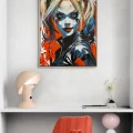 The World of Harley Quinn Oil Painting