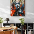 The World of Harley Quinn Oil Painting