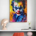 The Real Face of the Joker Oil Painting