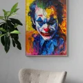 The Real Face of the Joker Oil Painting