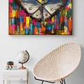 Butterfly and Colorful Dreams Oil Painting