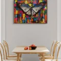 Butterfly and Colorful Dreams Oil Painting