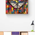 Butterfly and Colorful Dreams Oil Painting