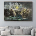 The Story of the Wind and the Sea Oil Painting