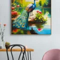 The Tale of the Peacock Oil Painting
