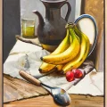 Morning Feast Oil Painting