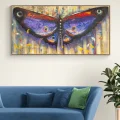 Kelebeğin Kanat İzleri Yağlı Boya Tablosu