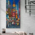 Lights of New York Oil Painting