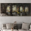 Arched Columns Oil Painting