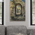 Journey in the Ancient City Oil Painting
