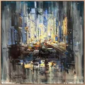 Symphony of the Big City Oil Painting