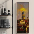 Return to Galata Oil Painting