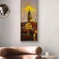 Return to Galata Oil Painting