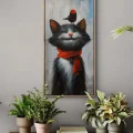 Innocent Cat Oil Painting