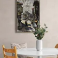 Streets of Old Istanbul Oil Painting