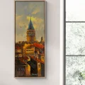 Sunset in Galata Oil Painting