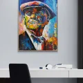 Modern Mustafa Kemal Oil Painting