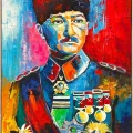The Colors of Mustafa Kemal Oil Painting