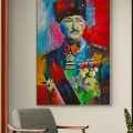 The Colors of Mustafa Kemal Oil Painting