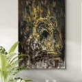 Mystical City Oil Painting