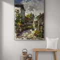 Streets of the Old Times Oil Painting