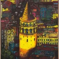 Galata of Colors Oil Painting