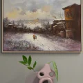 Winter in Istanbul Oil Painting