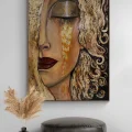 Golden Tears Oil Painting
