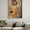 Golden Tears Oil Painting