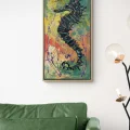 The Journey of the Seahorse Oil Painting