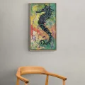 The Journey of the Seahorse Oil Painting