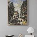 The Spirit of the Old City Oil Painting