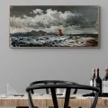Dalgaların Fısıltısı Yağlı Boya Tablosu