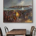 With the Spirit of Old Istanbul Oil Painting