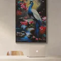 The Peacock and the Lost Spring Oil Painting