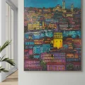 The Colors of Istanbul Oil Painting