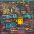 The Colors of Istanbul Oil Painting