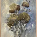 Anemone Flower Oil Painting