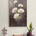 Flowers Blooming to Time Oil Painting