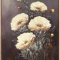 Flowers Blooming to Time Oil Painting