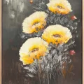 Morning Flowers Oil Painting