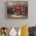 Velvet Flower in the Basket Oil Painting